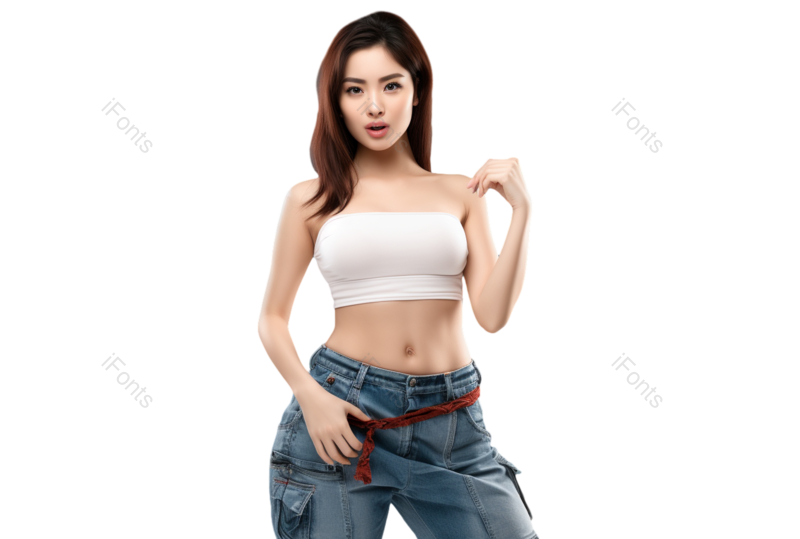 模特图片,素材元素,PNG,免抠素材